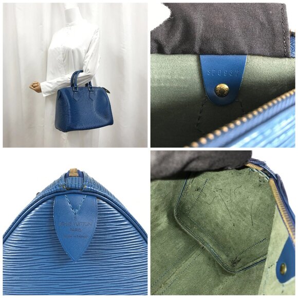 LOUIS VUITTON Epi Speedy 25 Hand bag - Picture 16 of 16